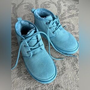 New UGG Women’s Neumel Suede Shearling Boots